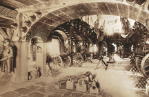 Zeughaus, Innenansicht um 1890